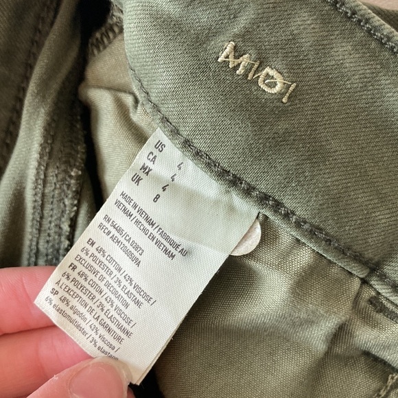 American eagle midi army green shorts - Picture 4 of 10